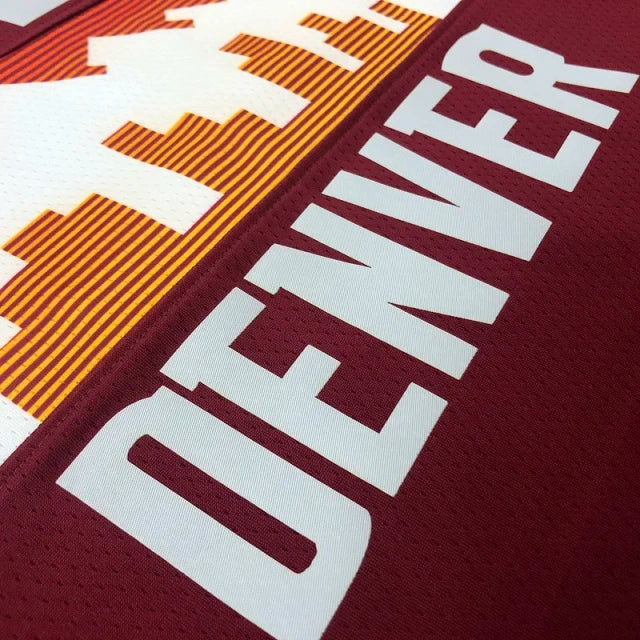Denver Nuggets 2020-21 Red Swingman City Edition Jersey