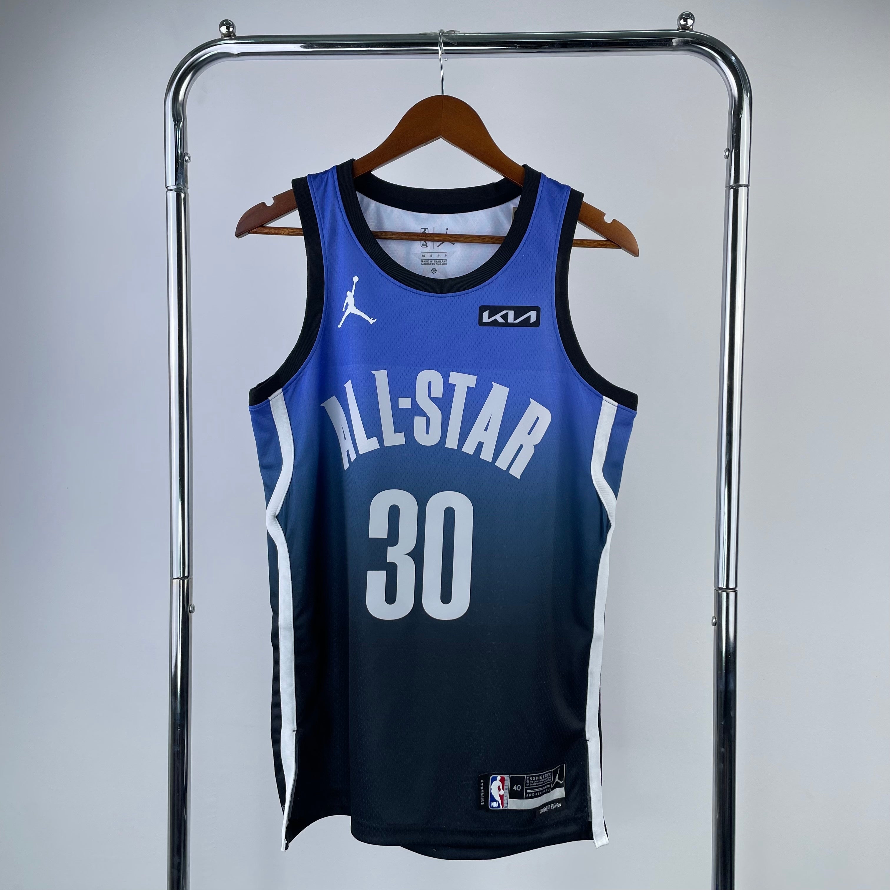 2023 NBA All-Star Swingman Player Jersey Markkanen Blue