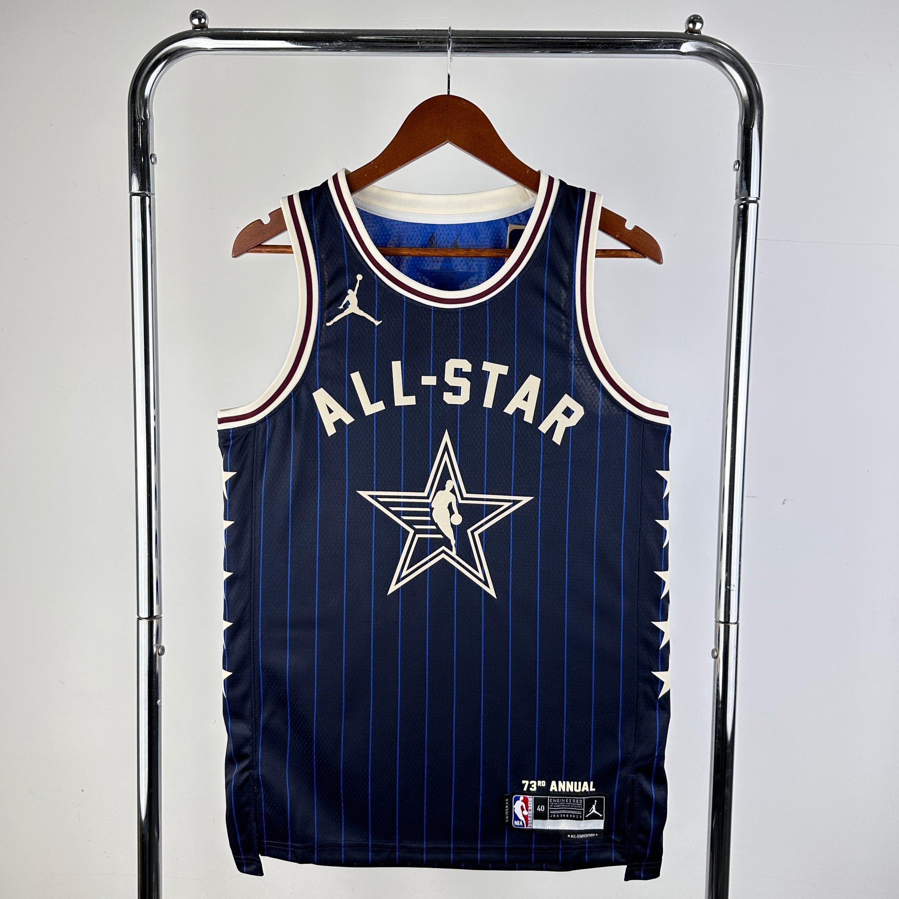2024 NBA All-Star Swingman Player Jersey Tatum Navy