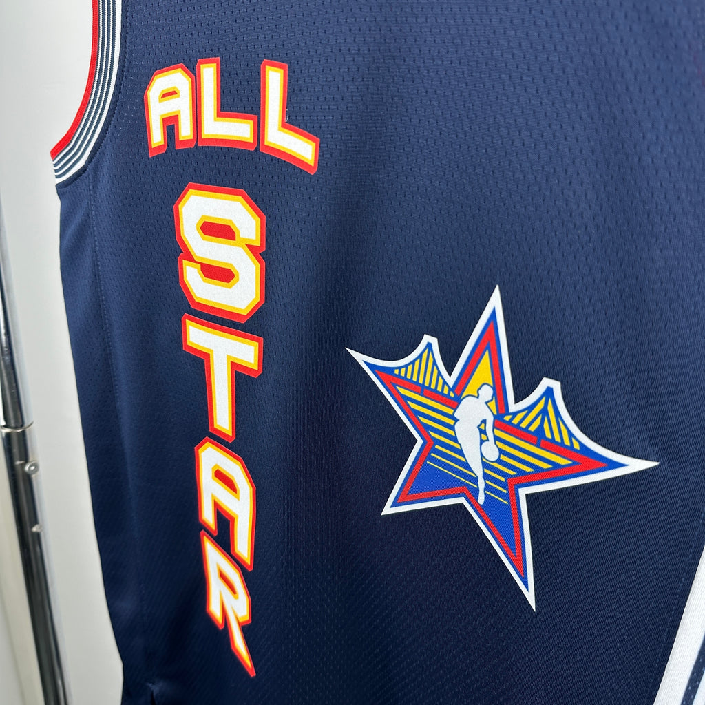 Camiseta del jugador All-Star Swingman de la NBA 2025, color azul marino