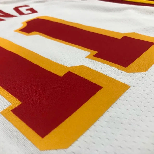 Camiseta Swingman de los Atlanta Hawks 2024-25, edición juvenil, color blanco