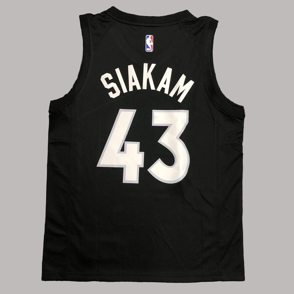Toronto Raptors 2021 Black and Purple Earned Edition Swingman Jersey