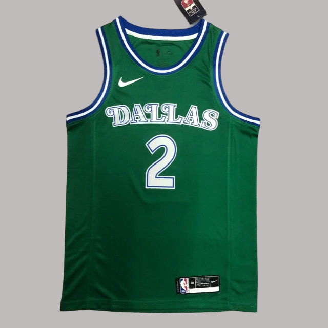 Dallas Mavericks 2021-22 Green City Edition Jersey
