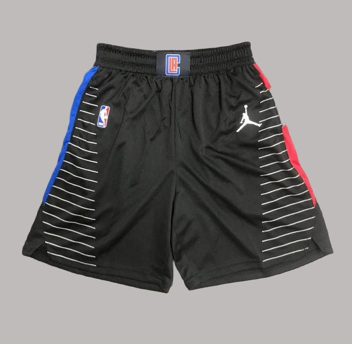 Los Angeles Clippers 2021-22 Jordan Brand Black Swingman Statement Edition Shorts