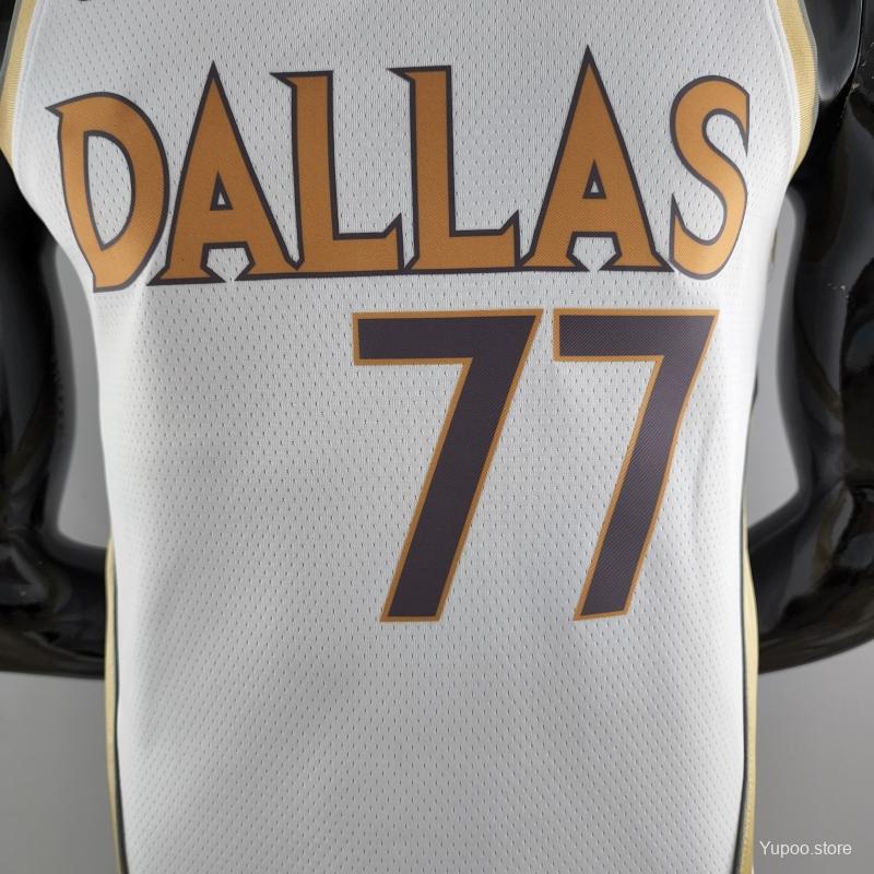 Dallas Mavericks 2020 White City Edition Jersey