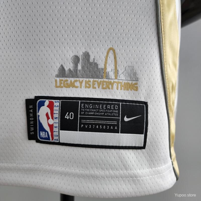 Dallas Mavericks 2020 White City Edition Jersey