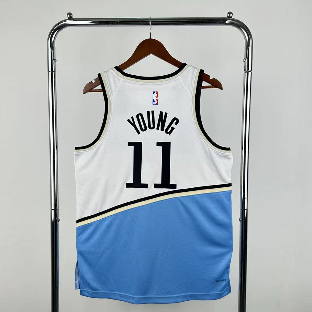Atlanta Hawks 2025 Blue and White City Edition