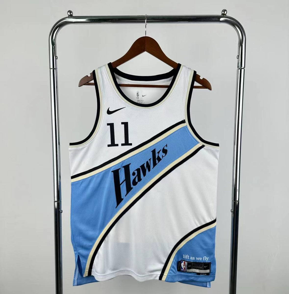 Atlanta Hawks 2025 Blue and White City Edition