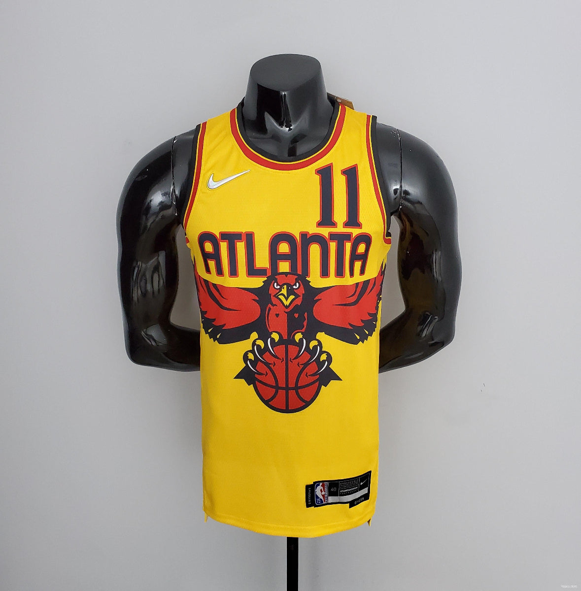 Atlanta Hawks 75th Anniversary 2202 Season Atlanta Hawks City Edition Yellow