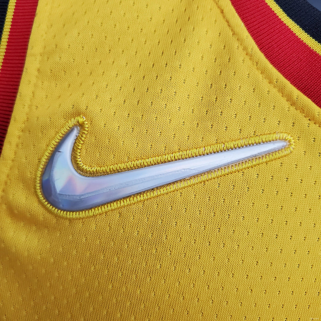 Atlanta Hawks 75th Anniversary 2202 Season Atlanta Hawks City Edition Yellow