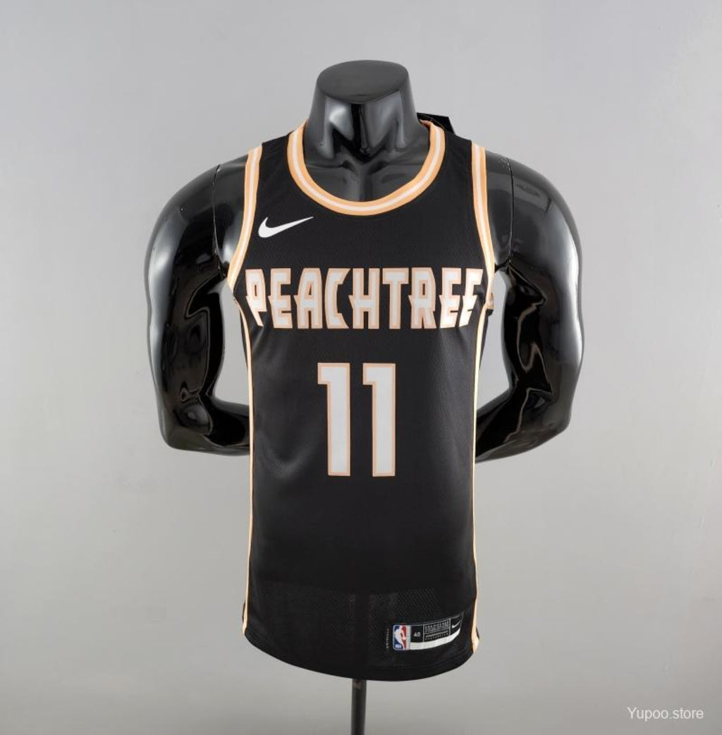 Atlanta Hawks Limited Black NBA Jersey