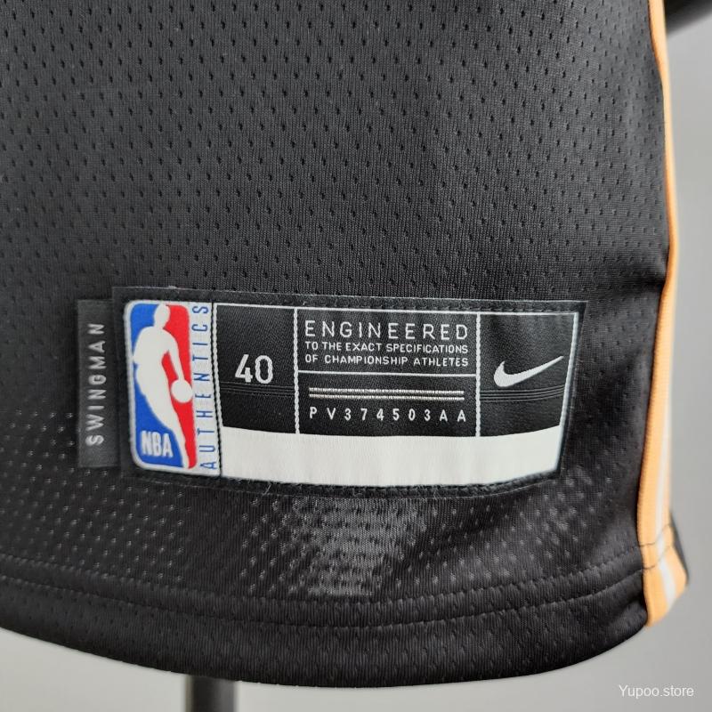 Atlanta Hawks Limited Black NBA Jersey