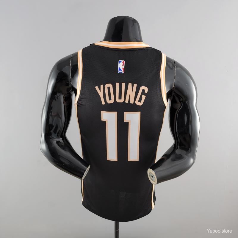 Atlanta Hawks Limited Black NBA Jersey