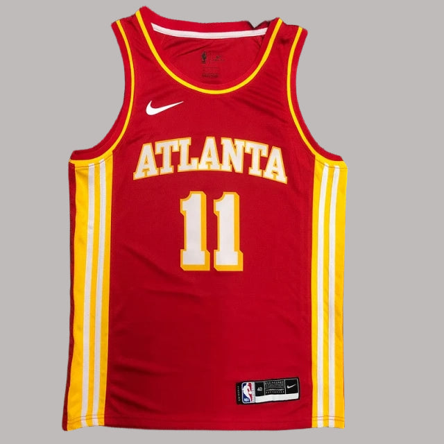 Atlanta Hawks 2023-24 Red Icon Edition Swingman Jersey