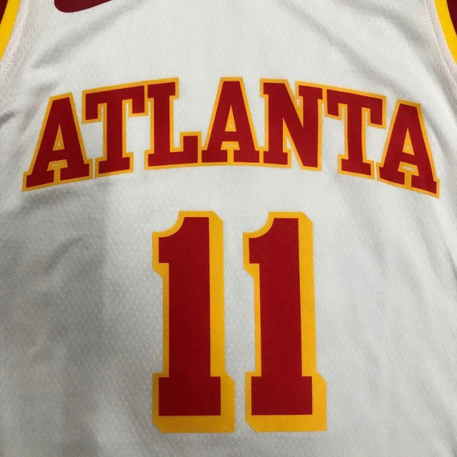 Camiseta Swingman de los Atlanta Hawks 2024-25, edición juvenil, color blanco