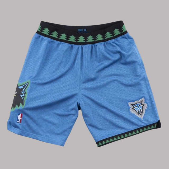 Minnesota Timberwolves 2025-26 Blue Shorts