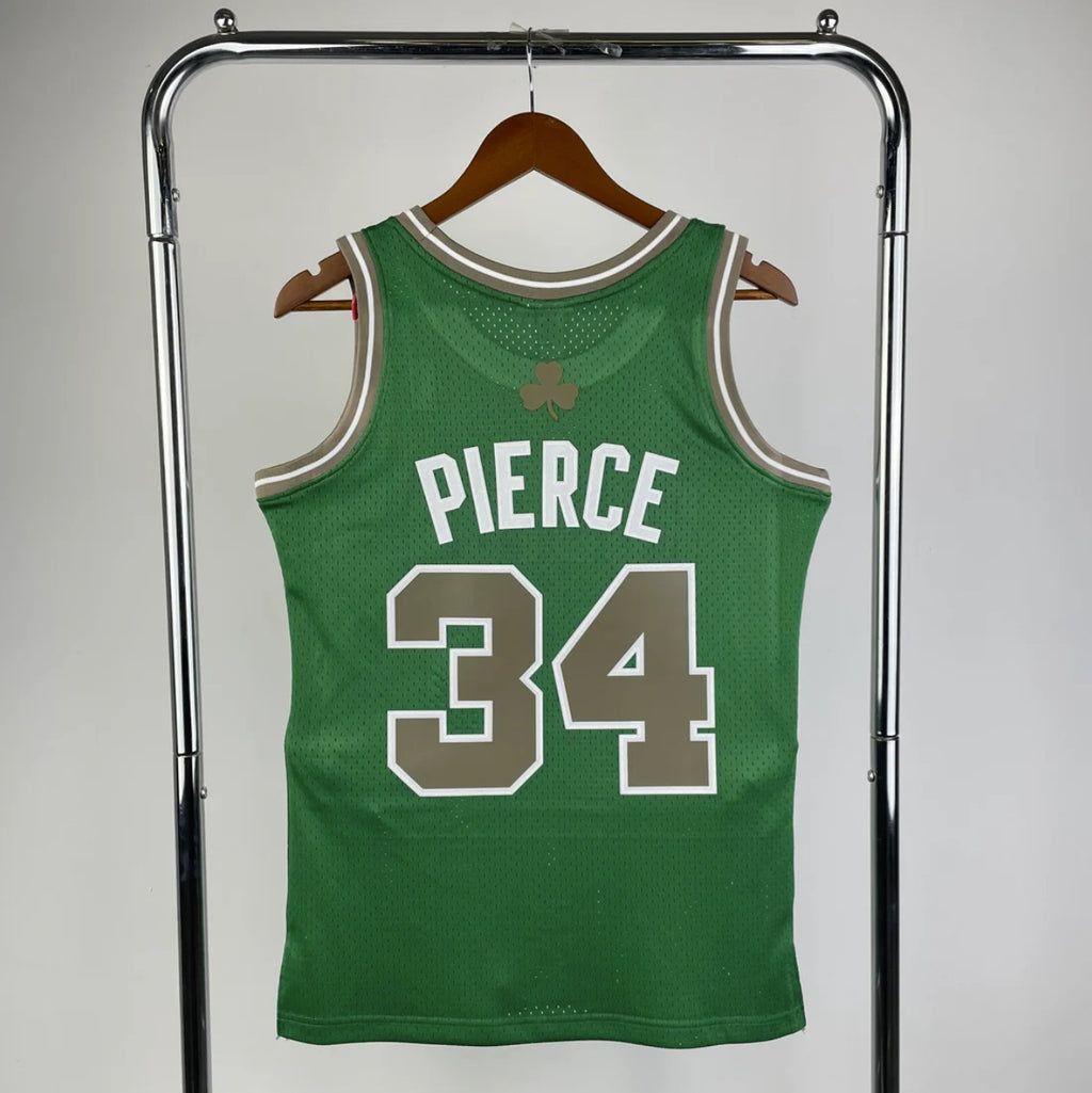 Boston Celtics 2007-08 Paul Pierce Green & Gold Mitchell & Ness Swingman Jersey