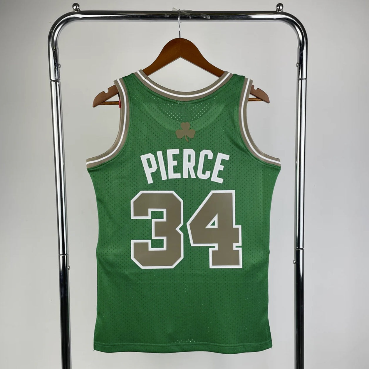Boston Celtics 2007-08 Paul Pierce Green & Gold Mitchell & Ness Swingman Jersey