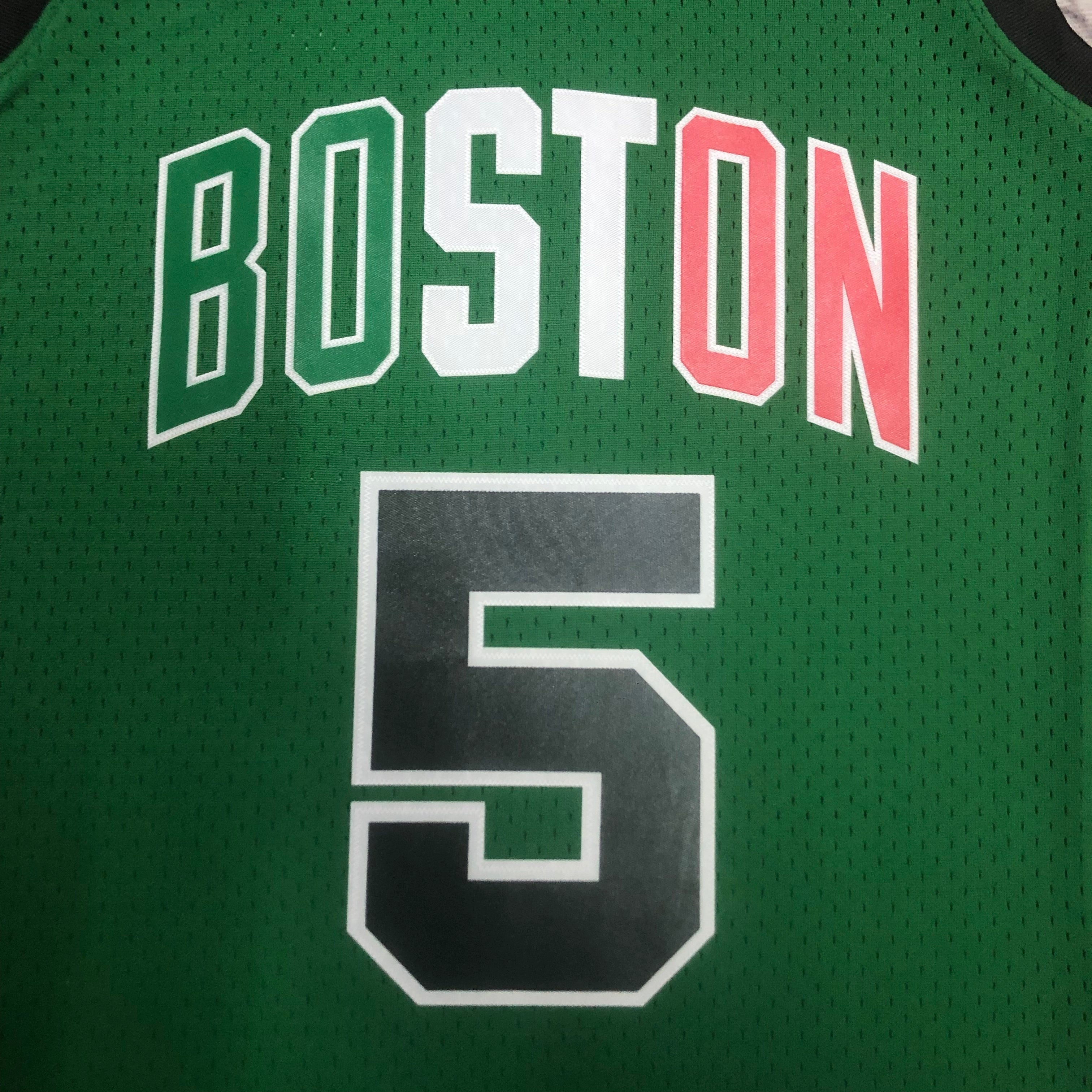 Boston Celtics 2007-08 "Italy Games" Hardwood Classics Jersey