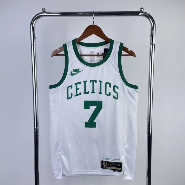 Boston Celtics 2021-21 White Swingman Classic Edition Jersey