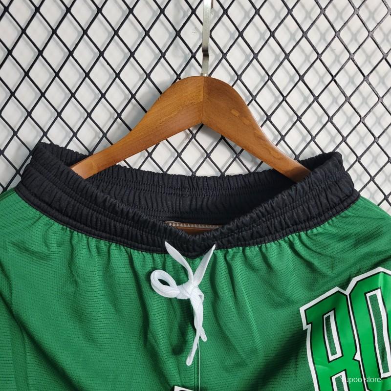 Boston Celtics 2023-24 Green Shorts