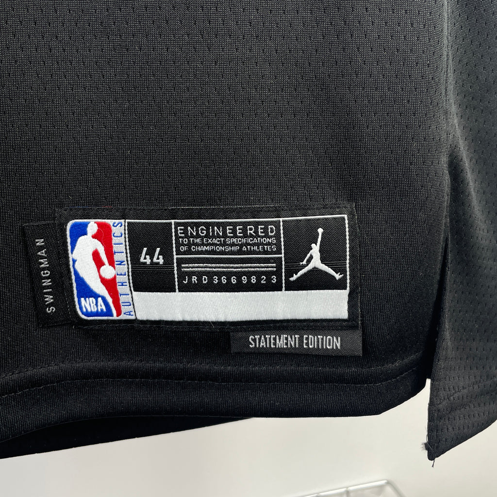 Boston Celtics 2023-24 Jordan Brand Black Swingman Statement Edition Jersey