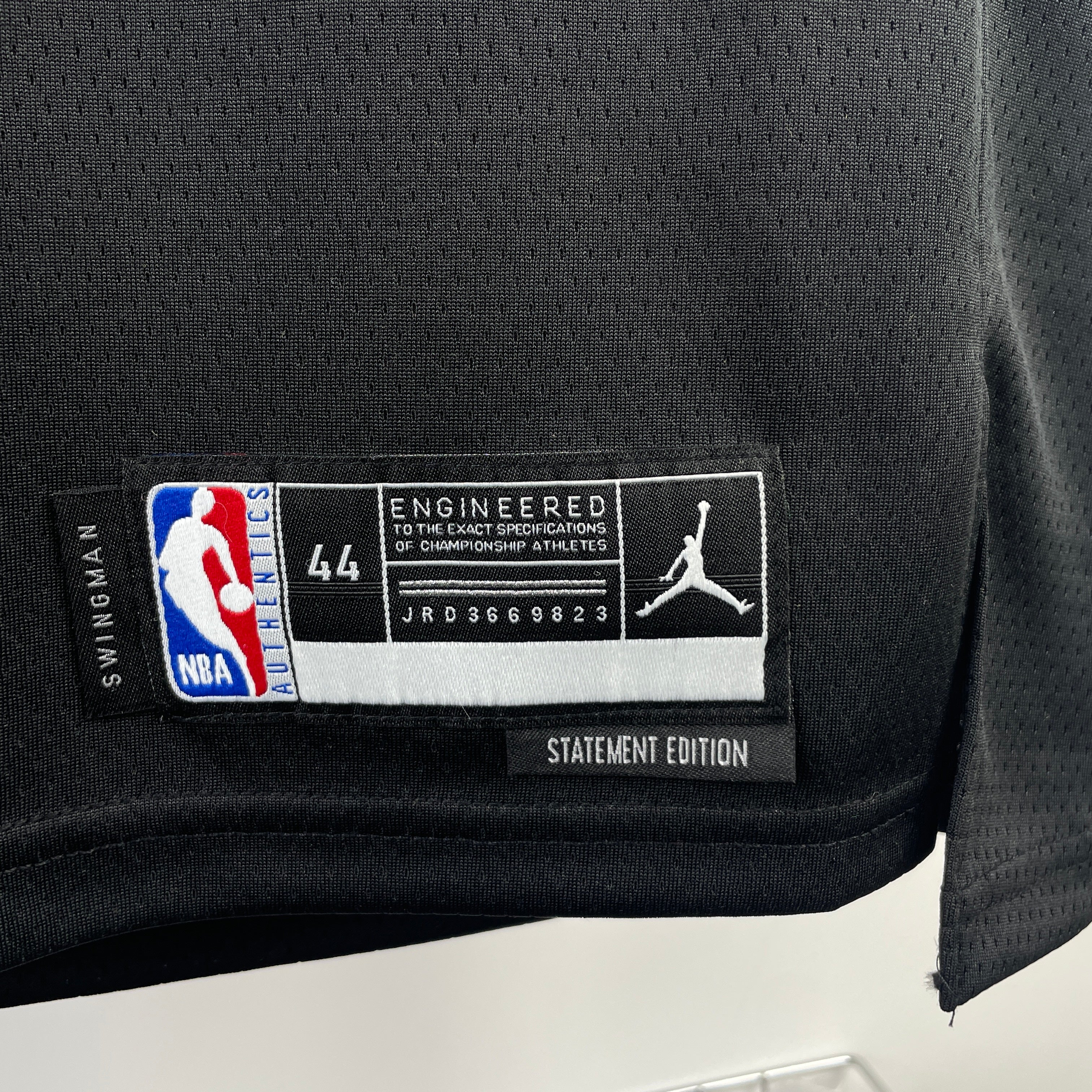 Boston Celtics 2023-24 Jordan Brand Black Swingman Statement Edition Jersey