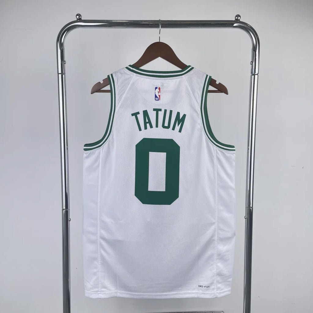 Boston Celtics 2023-24 Tatum White Swingman Association Edition Jersey