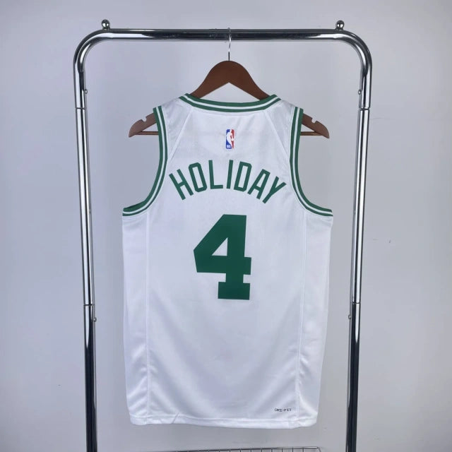 Boston Celtics 2023-24 White Swingman Association Edition Jersey