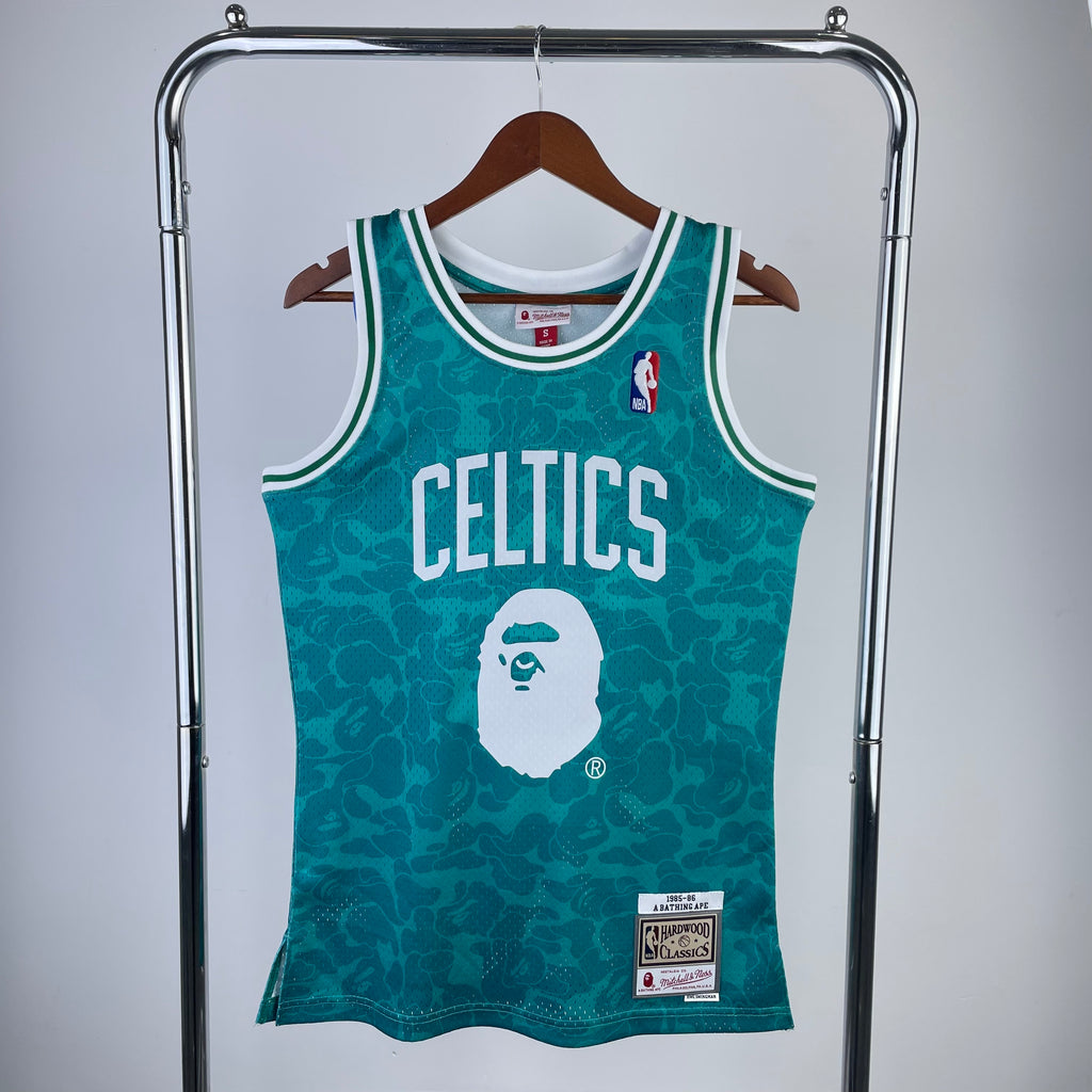 Boston Celtics BAPE x Mitchell & Ness Hardwood Classics Jersey