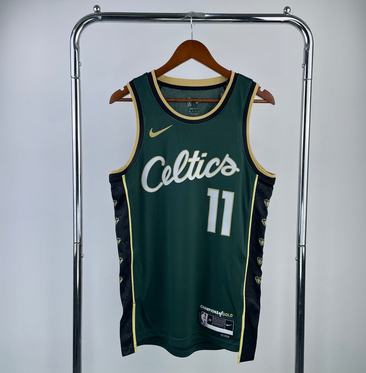 Boston Celtics City 2022-23 Irving Green Swingman City Edition Jersey