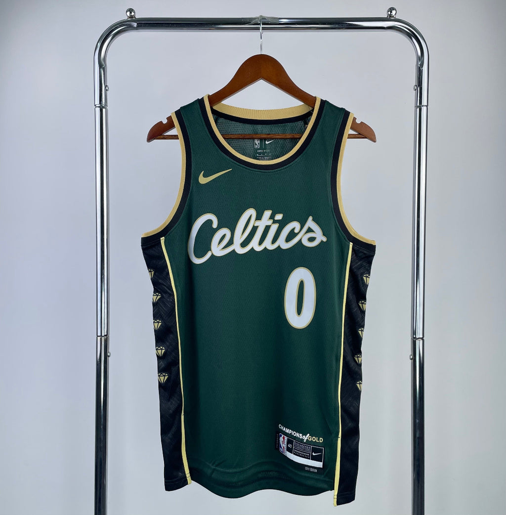 Boston Celtics City 2022-23 Tatum Green Swingman City Edition Jersey