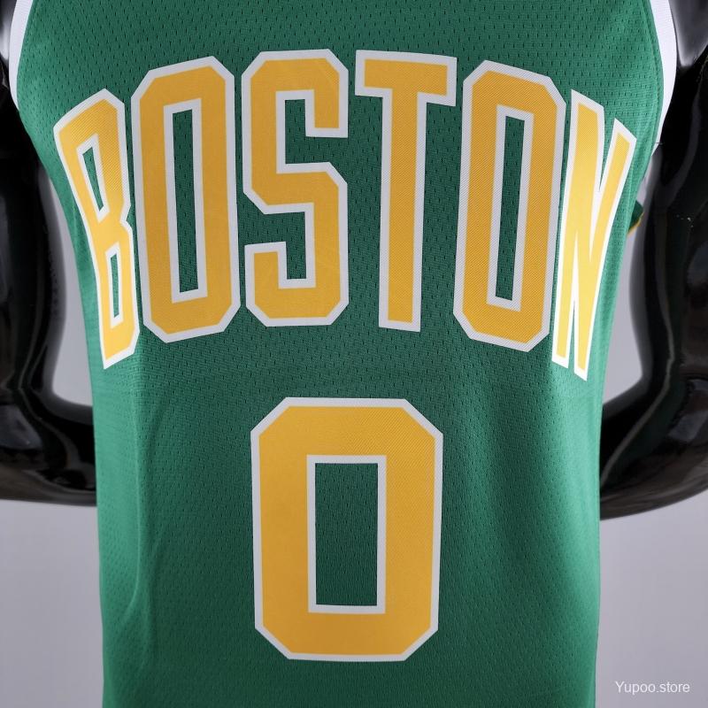Boston Celtics 2018-19 Green Hardwood Classics Jersey