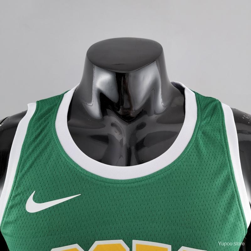 Boston Celtics 2018-19 Green Hardwood Classics Jersey