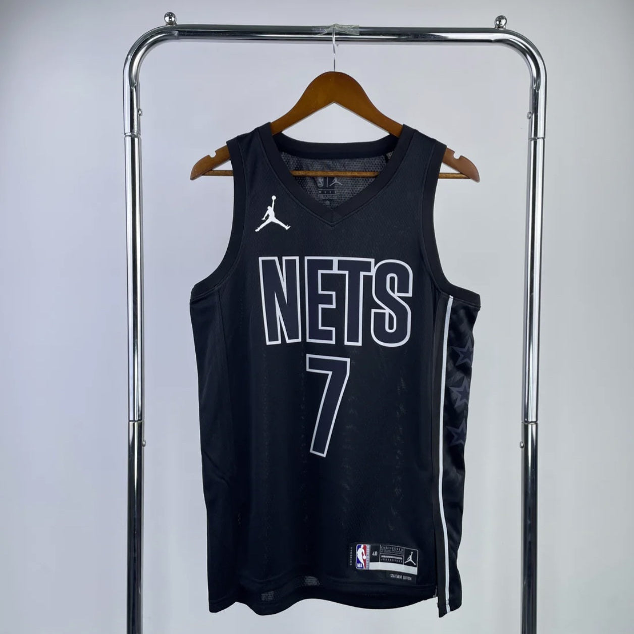 Brooklyn Nets 2022-23 Jordan Brand Black Statement Edition Swingman Jersey