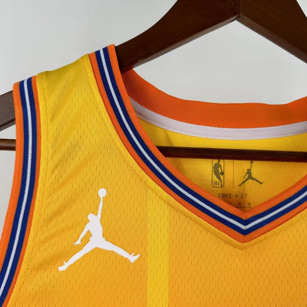 Charlotte Hornets 2026 Swingman Yellow Ball Jersey