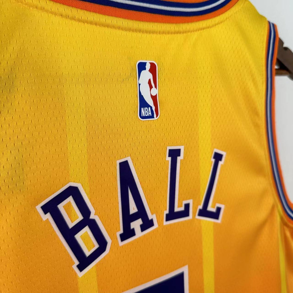 Charlotte Hornets 2026 Swingman Yellow Ball Jersey