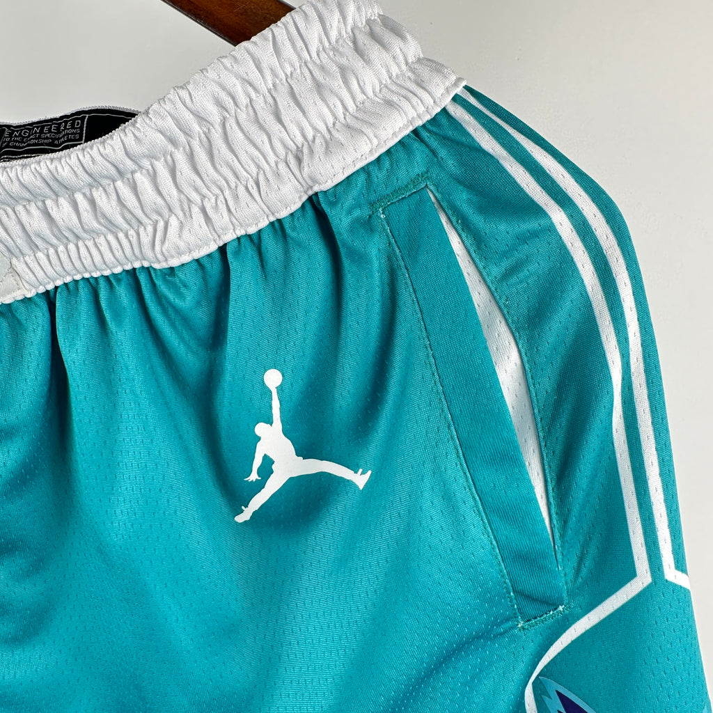 Charlotte Hornets Blue Basketball Shorts