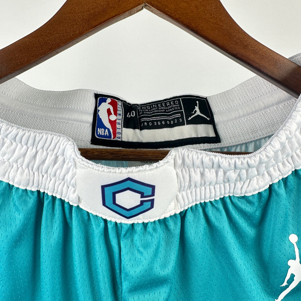 Charlotte Hornets Blue Basketball Shorts