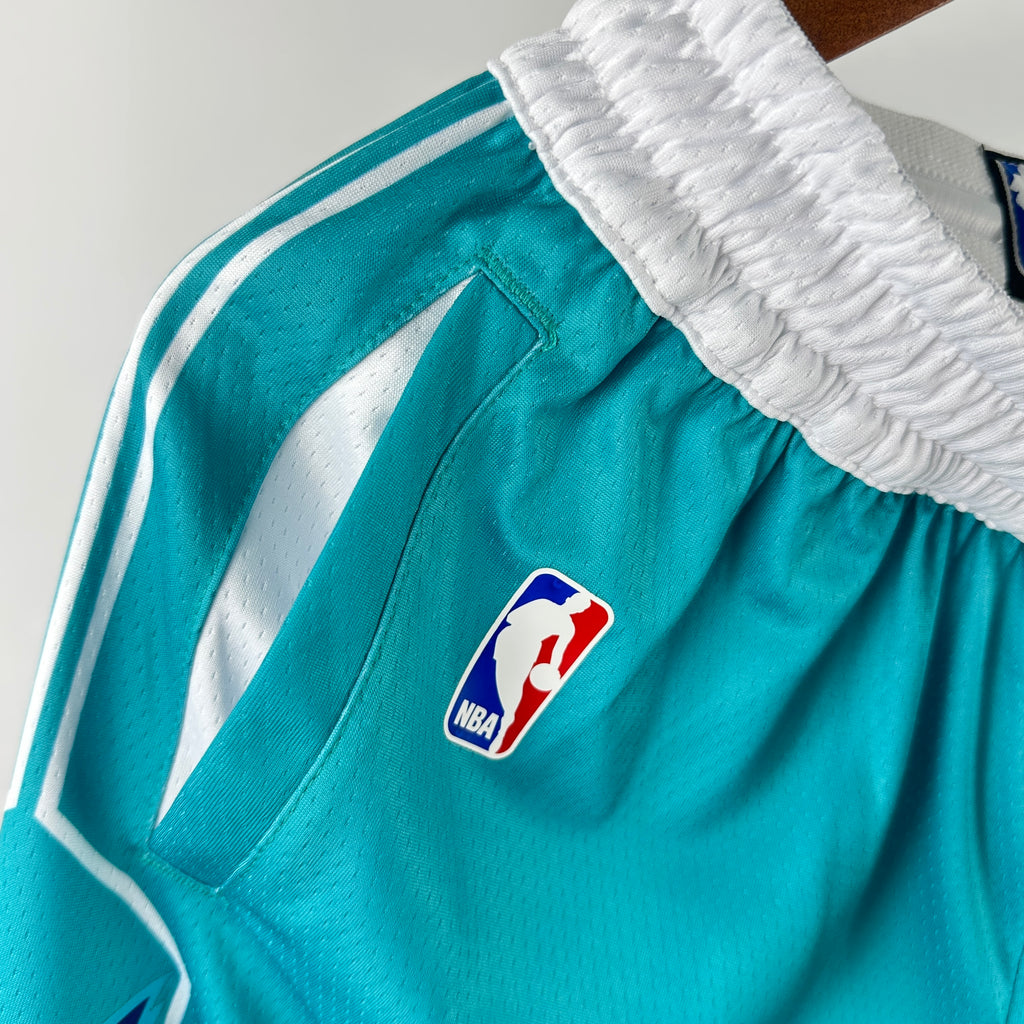 Charlotte Hornets Blue Basketball Shorts