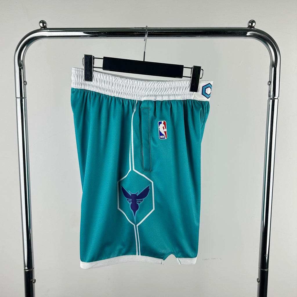 Charlotte Hornets Blue Basketball Shorts