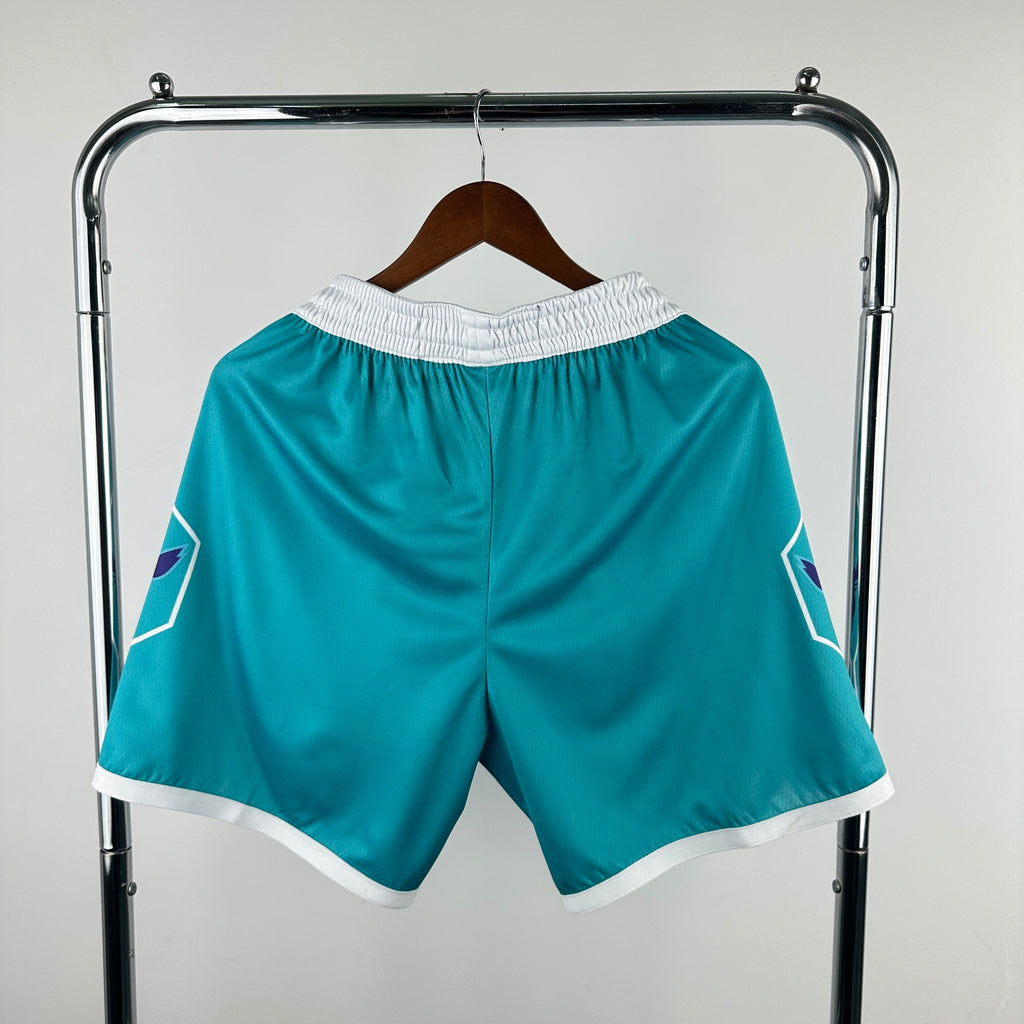 Charlotte Hornets Blue Basketball Shorts