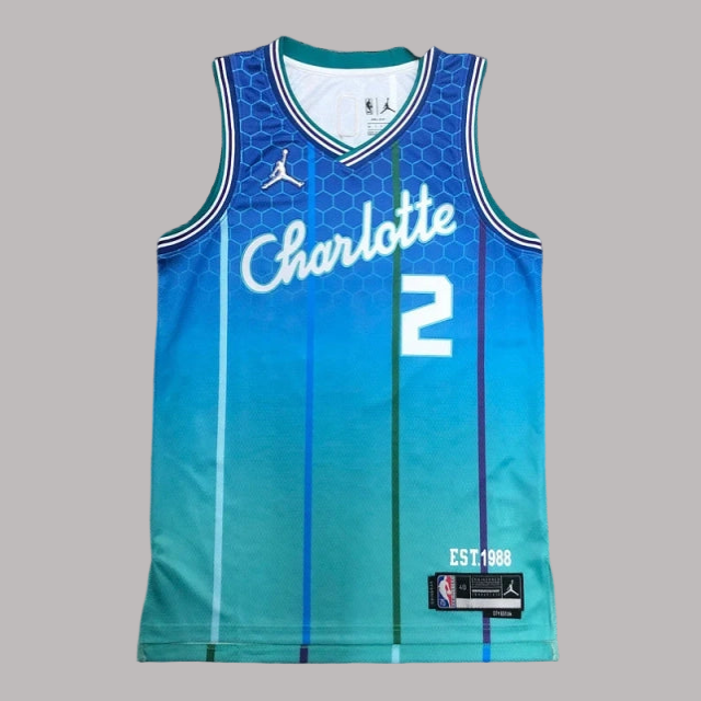Charlotte Hornets 2021-22 Blue City Edition Swingman Jersey