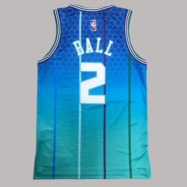 Charlotte Hornets 2021-22 Blue City Edition Swingman Jersey