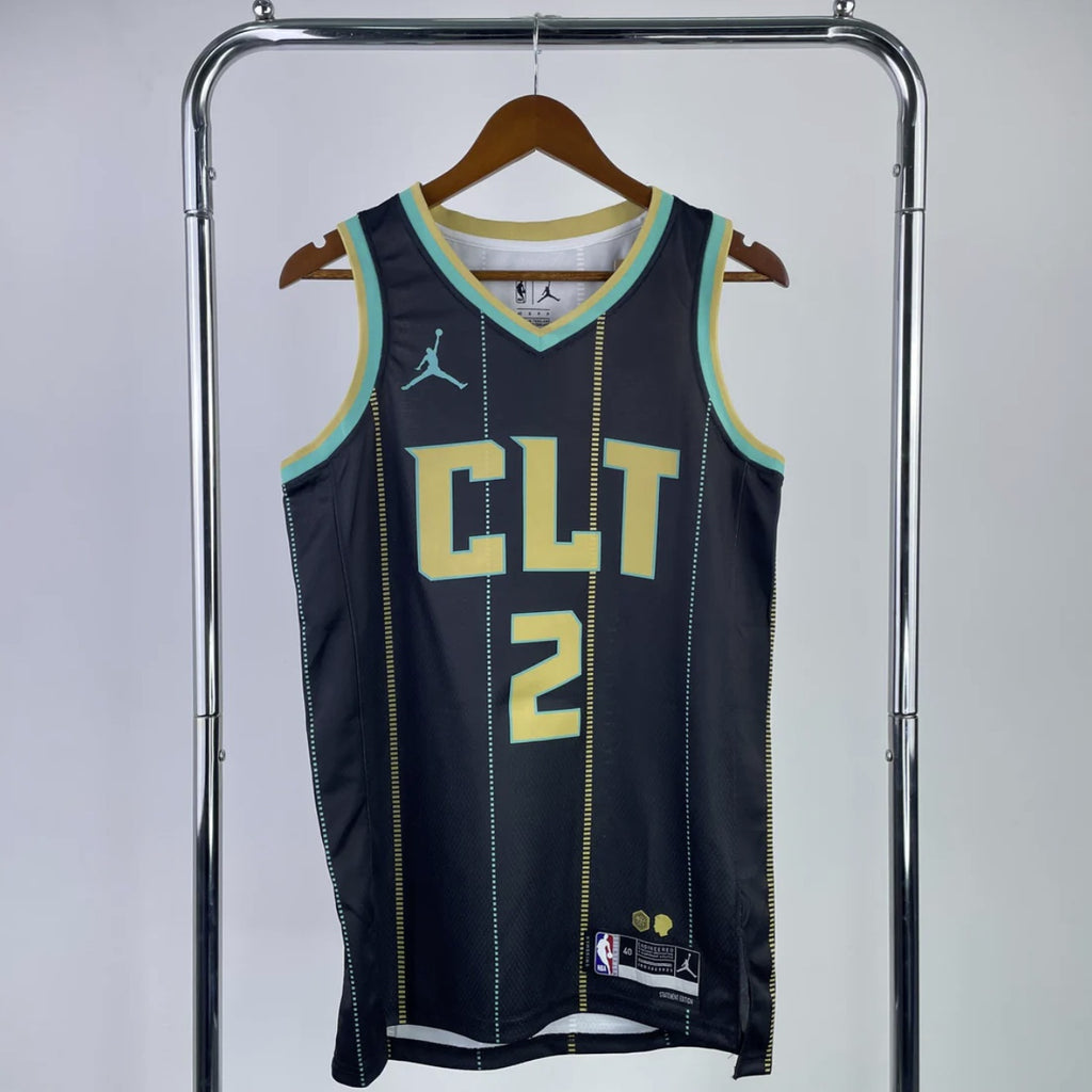 Charlotte Hornets 2023- Black City Edition Swingman Jersey
