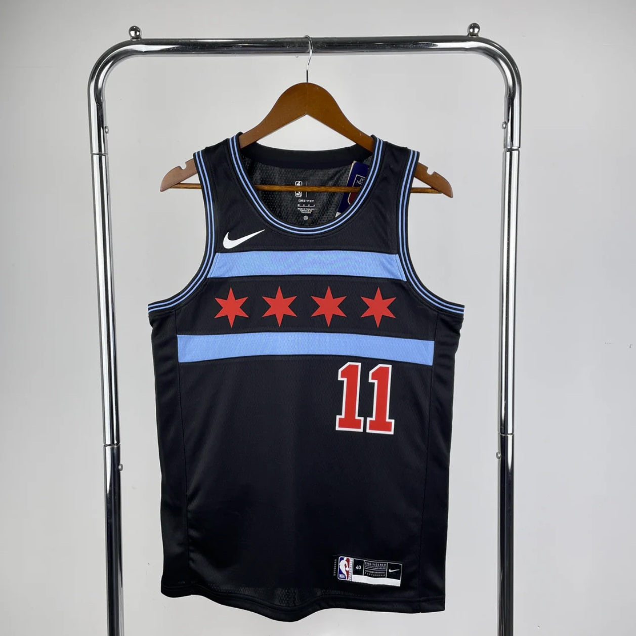 Chicago Bulls 2018-19 Black City Edition Swingman Jersey
