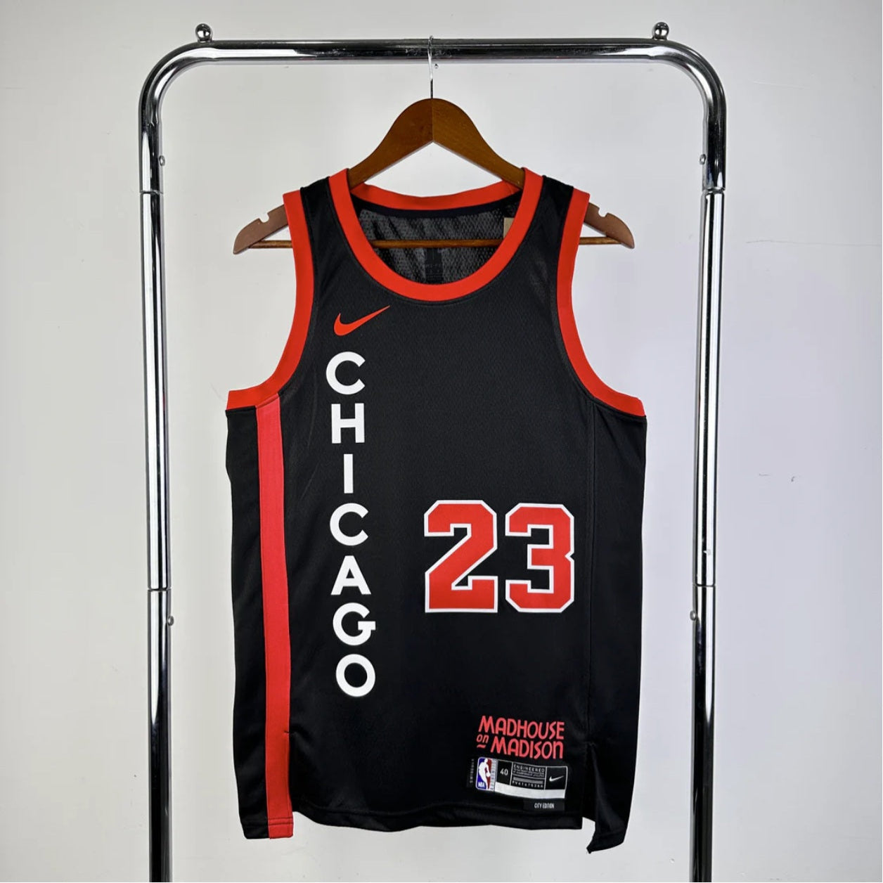 Chicago Bulls 2023-24 Black City Edition Swingman Jersey