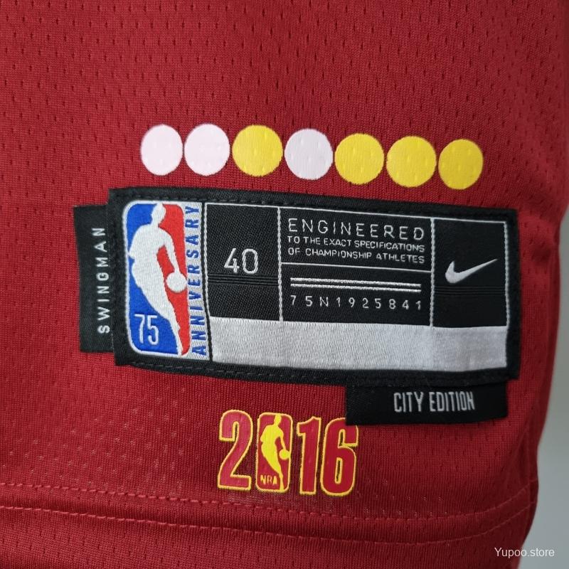Cleveland Cavaliers 2022-23 Red Urban Edition Jersey