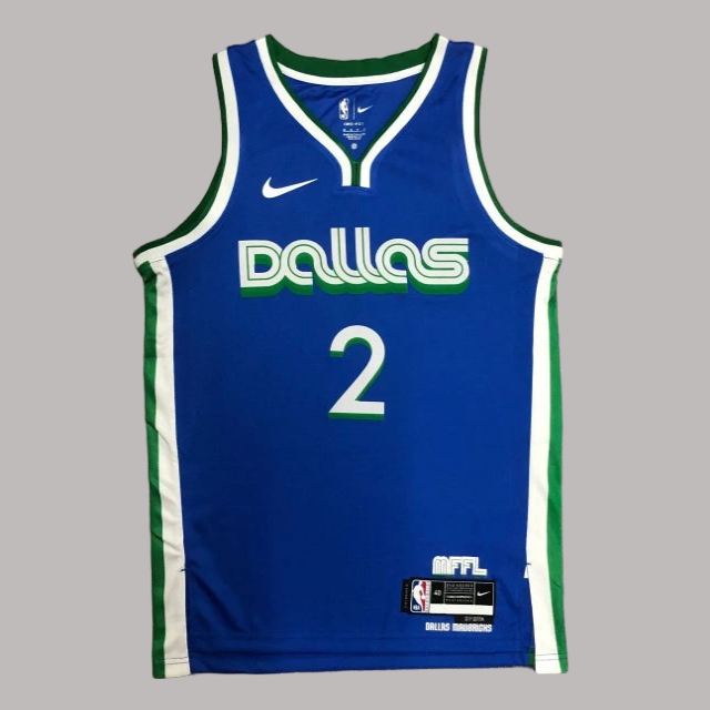Dallas Mavericks 2022-23 Blue-Green City Edition Jersey