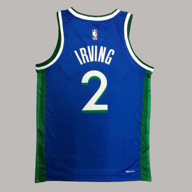 Dallas Mavericks 2022-23 Blue-Green City Edition Jersey